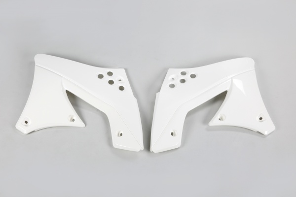 Convogliatori Radiatore bianco per Kawasaki KX 250 F (2009-12)